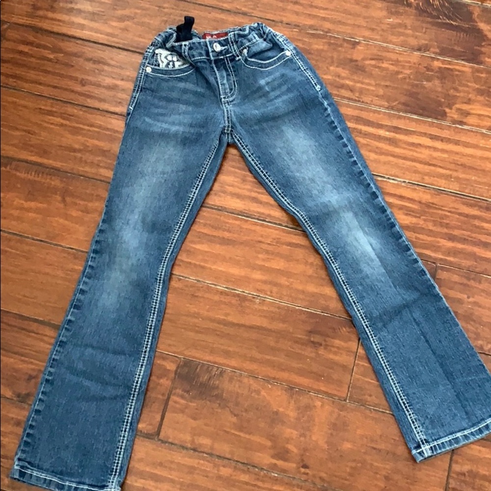 Girls boot cut jeans